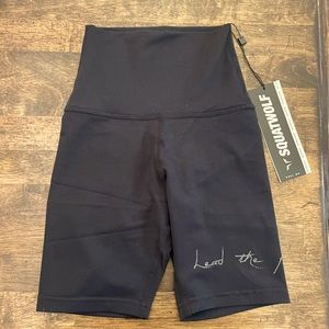 NWT XS Squat Wolf Biker Athletic Shorts